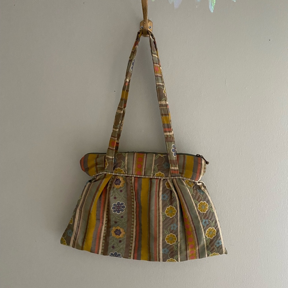 Maruca fabric vintage inspired purse - Picture 2 of 6